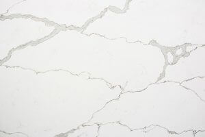 White Marble Quartz Countertop - Crestola